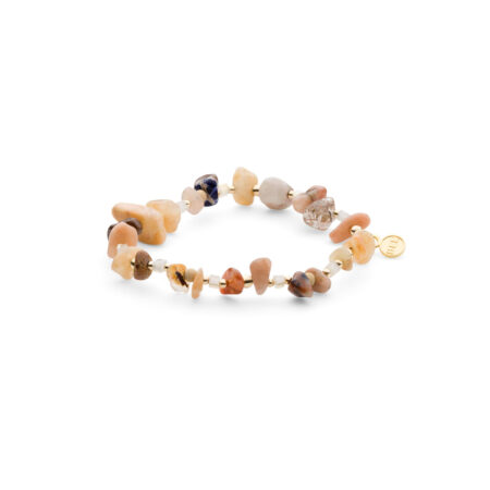 Shanti armband | Exclusivo small gemstone mix