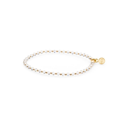 Shanti armband | 3 mm Swarovski goud