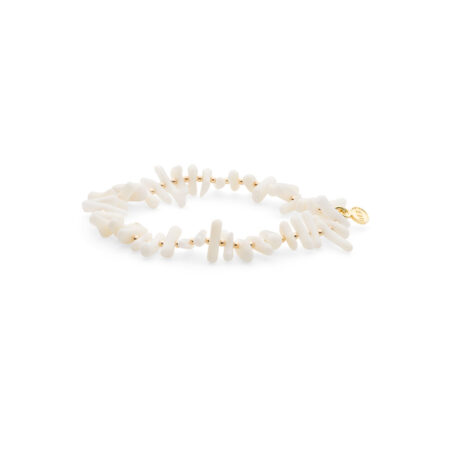 Shanti armband | Koraal stokjes 5-8 mm